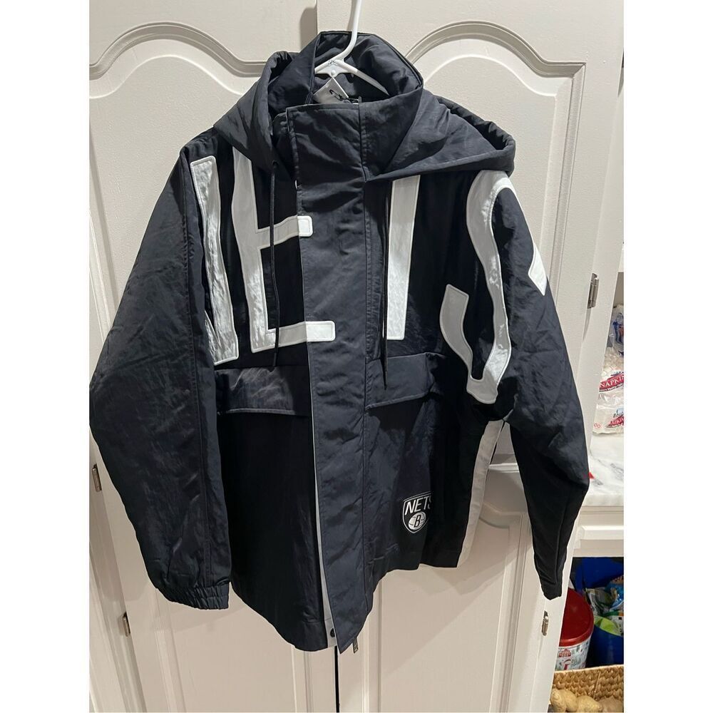 Nike Black Ambush Edition NBA Nets Hooded Jacket Size Medium